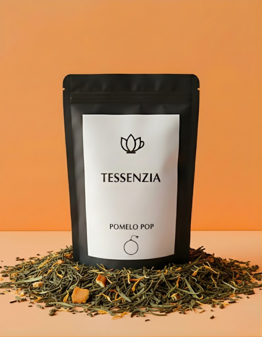 Pomelo Pop | Té Verde Bio con Cítricos y Perlas de Jazmín